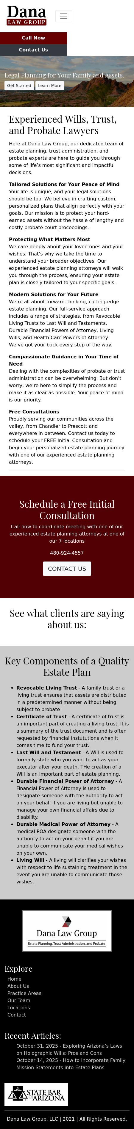 Dana Law Group, LLC - Scottsdale AZ Lawyers