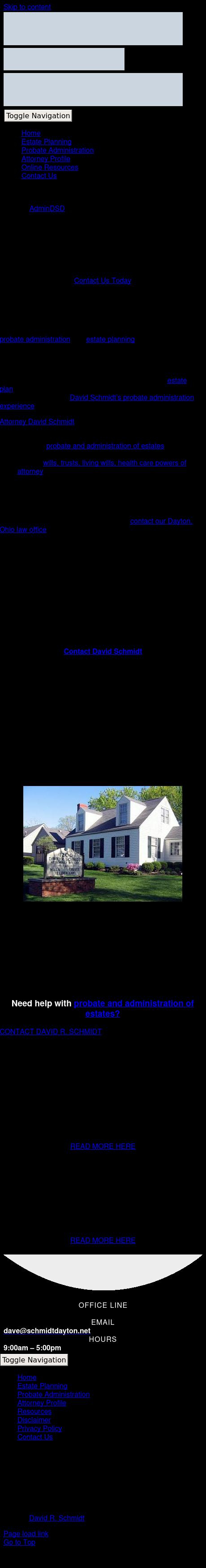 David R. Schmidt - Dayton OH Lawyers