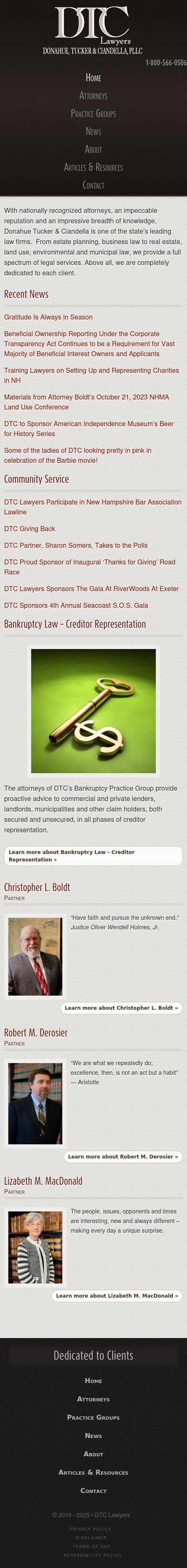 Donahue Tucker & Ciandella PLLC - Portsmouth NH Lawyers