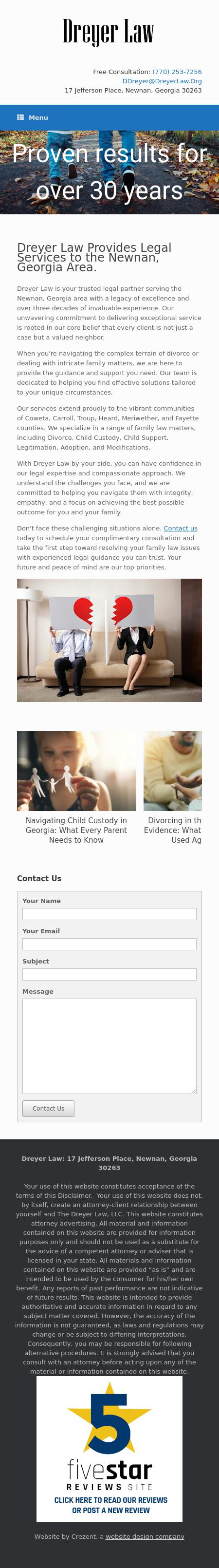 Dreyer Law Group - Newnan GA Lawyers