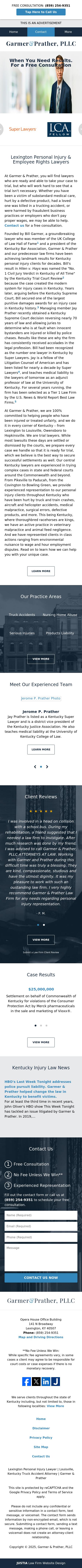 Garmer & Prather, PLLC - Lexington KY Lawyers