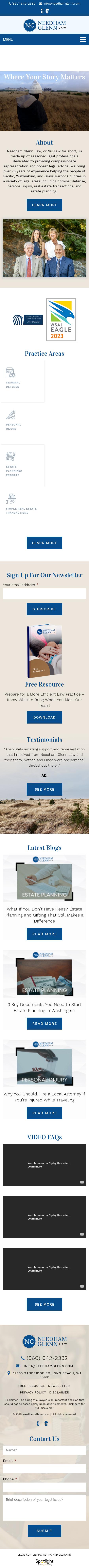 Guy M. Glenn - Long Beach WA Lawyers