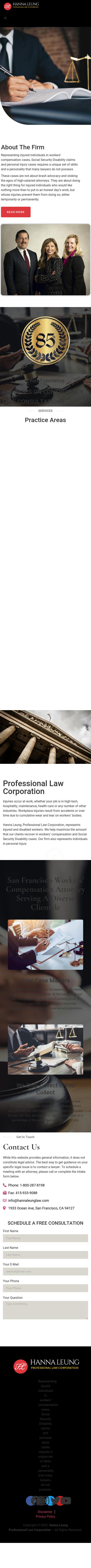 Hanna Leung, Professional Law Corporation - San Francisco CA Lawyers