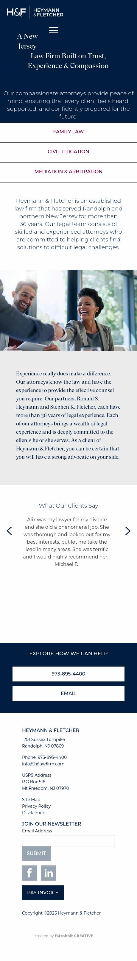 Heymann & Fletcher - Randolph NJ Lawyers