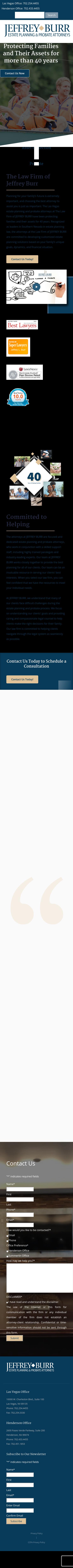 Jeffrey Burr - Henderson NV Lawyers