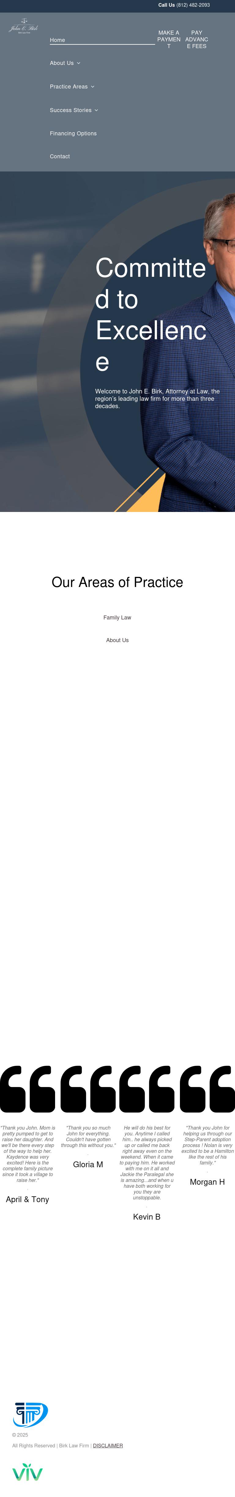 John E. Birk, Attorney at Law - Jasper IN Lawyers