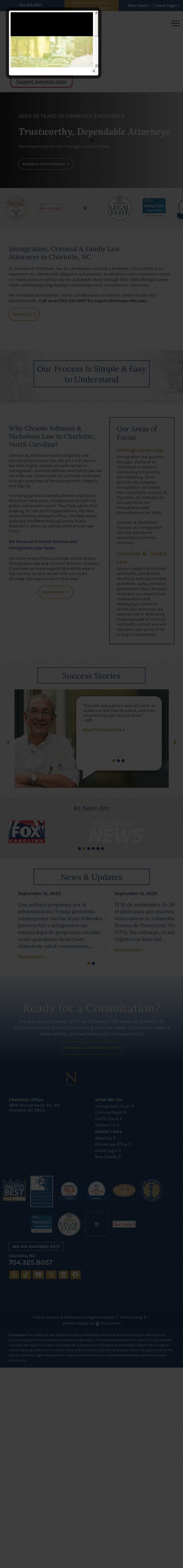 Johnson & Nicholson, PLLC - Charlotte NC Lawyers