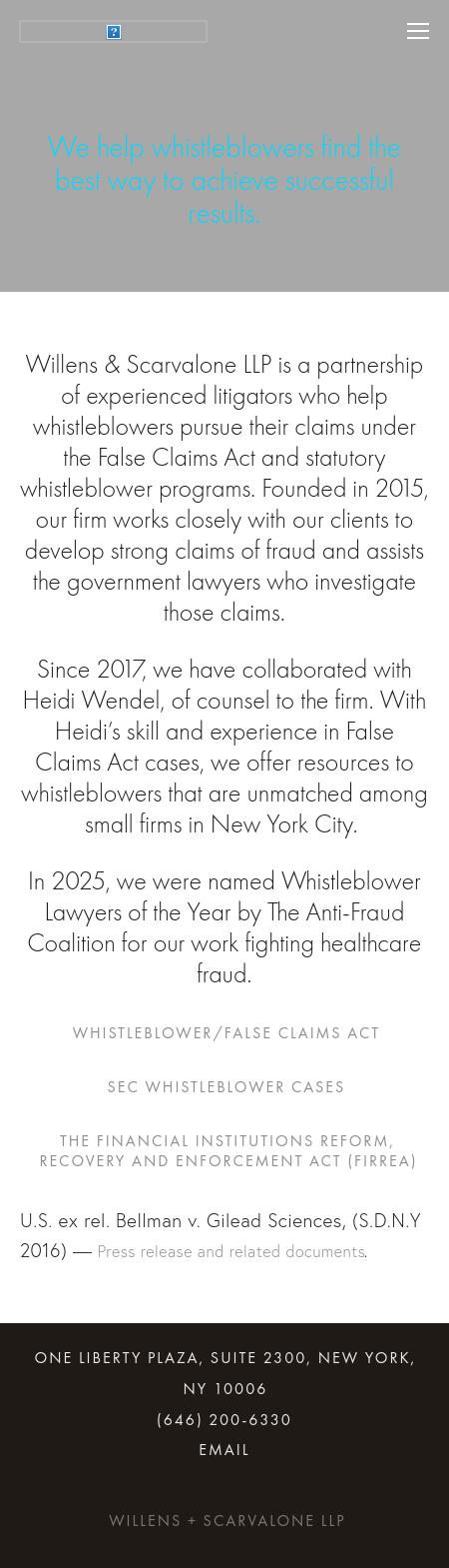 Jonathan A. Willens, LLC - New York NY Lawyers