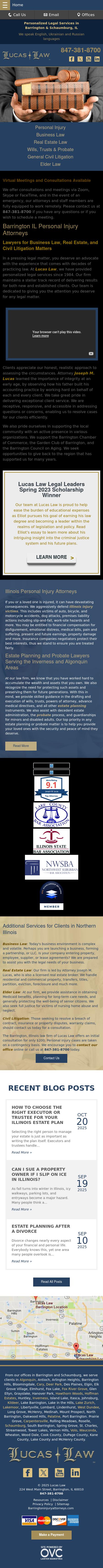 Joseph M. Lucas & Associates, L.L.C. - Barrington IL Lawyers