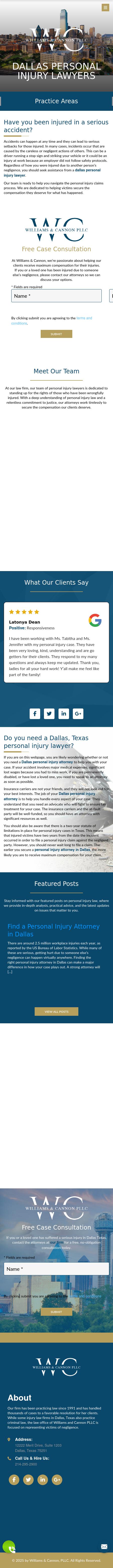 Johnson, Zegen, Scott & Williams, PLLC - Dallas TX Lawyers