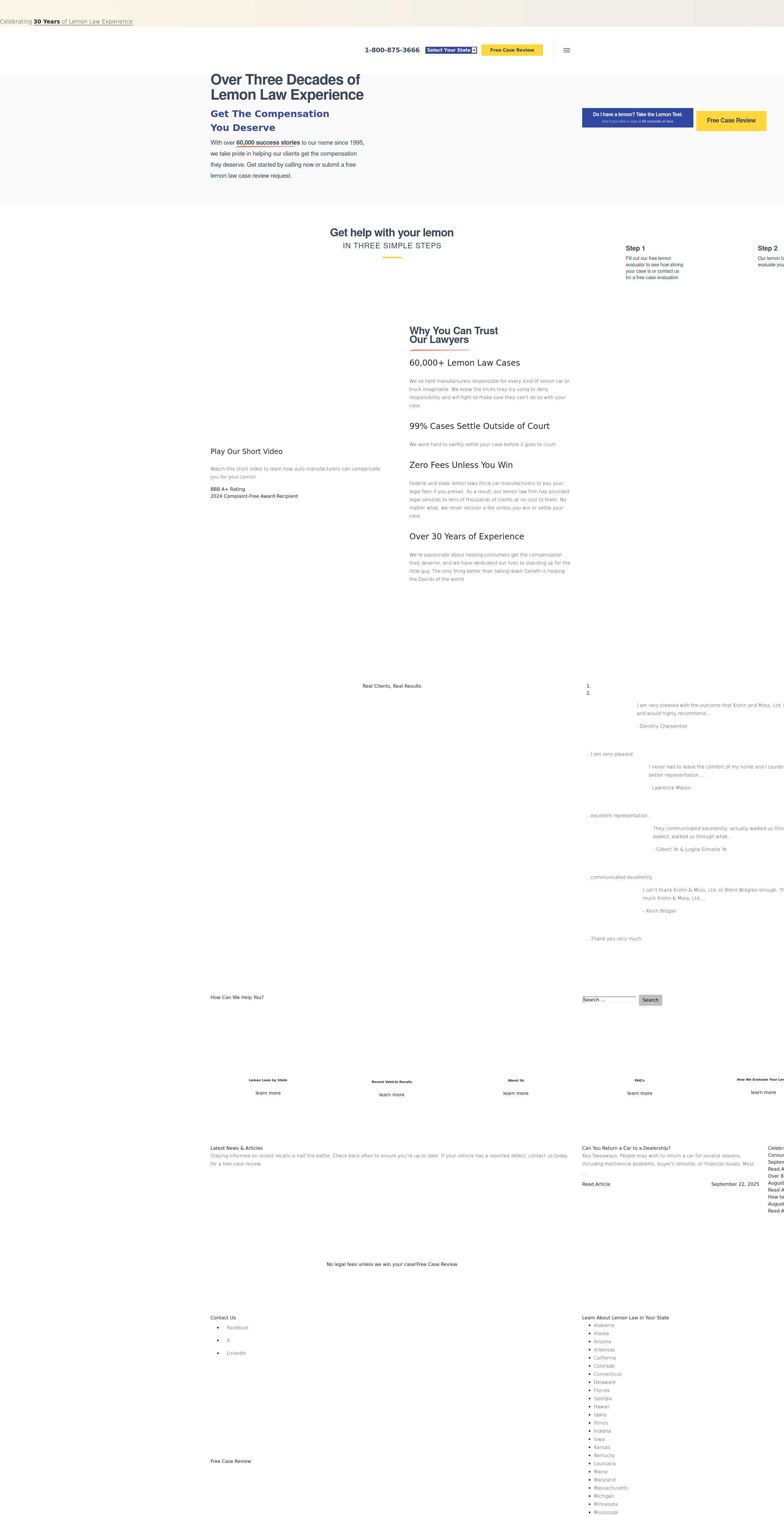 Krohn & Moss Ltd - Los Angeles CA Lawyers
