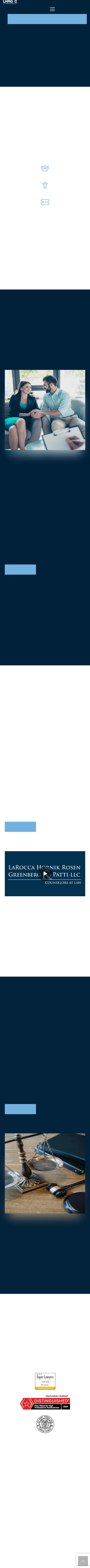 LaRocca Hornik Rosen Greenberg & Patti LLC - Red Bank NJ Lawyers