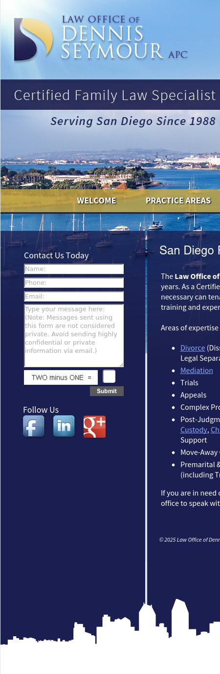 Law Office of Dennis Seymour, APC - San Diego CA Lawyers