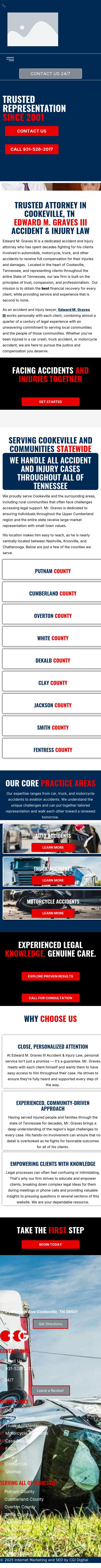 Law Office of Edward M. Graves III - Cookeville TN Lawyers