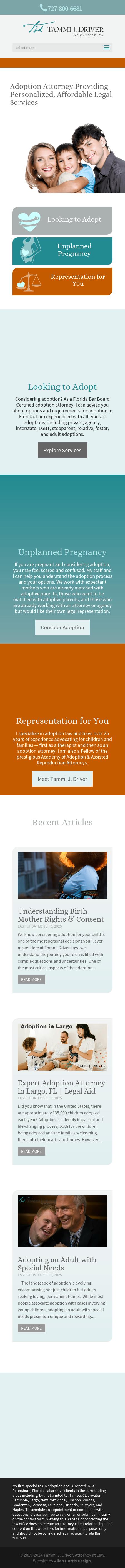 Law Office of Tammi J. Driver, P.L. - Saint Petersburg FL Lawyers