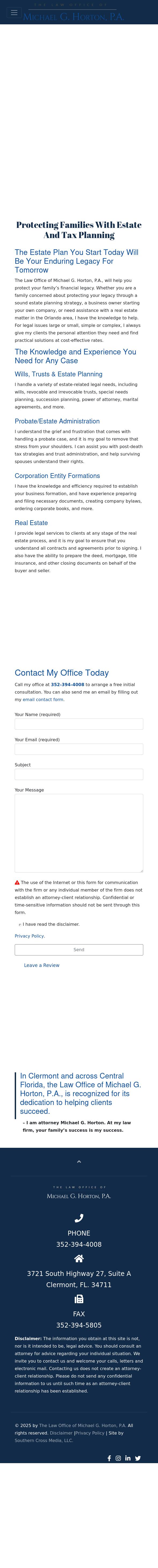 Law Offices of Dennis L. Horton, P.A. - Clermont FL Lawyers