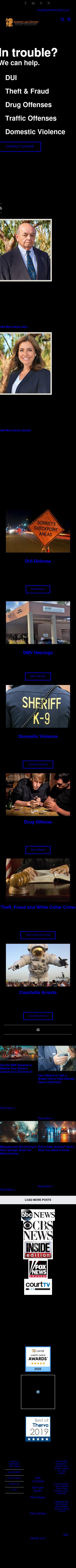 Law Offices of John Jimenez - Palm Desert CA Lawyers