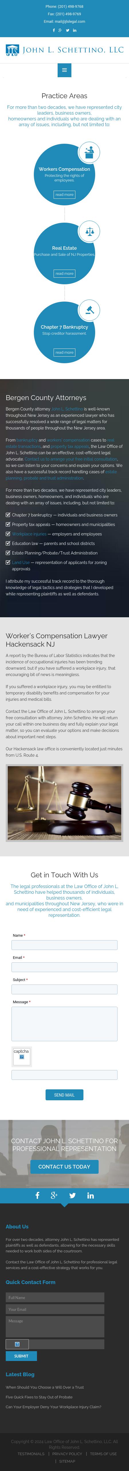 Law Offices of John L. Schettino, LLC - Fairview NJ Lawyers