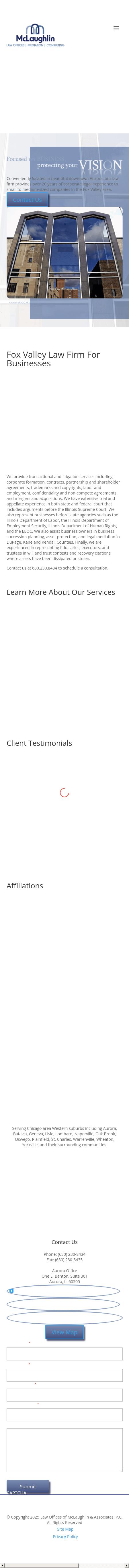 Law Offices of McLaughlin and Associates, P.C. - Aurora IL Lawyers