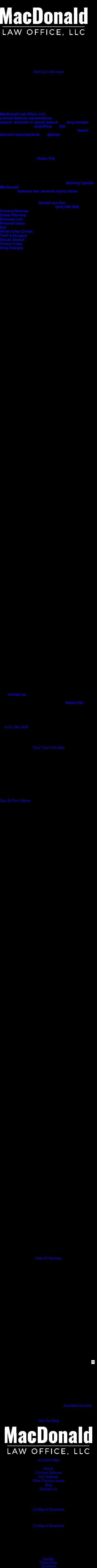 MacDonald Law Office, LLC - Salisbury MD Lawyers