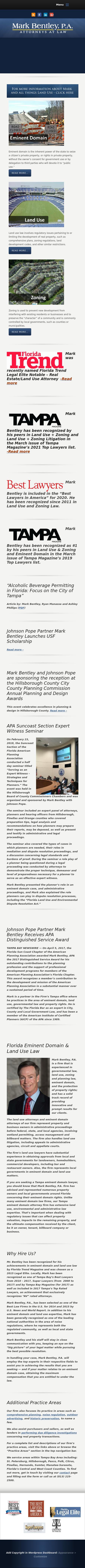 Mark Bentley, P.A. - Tampa FL Lawyers