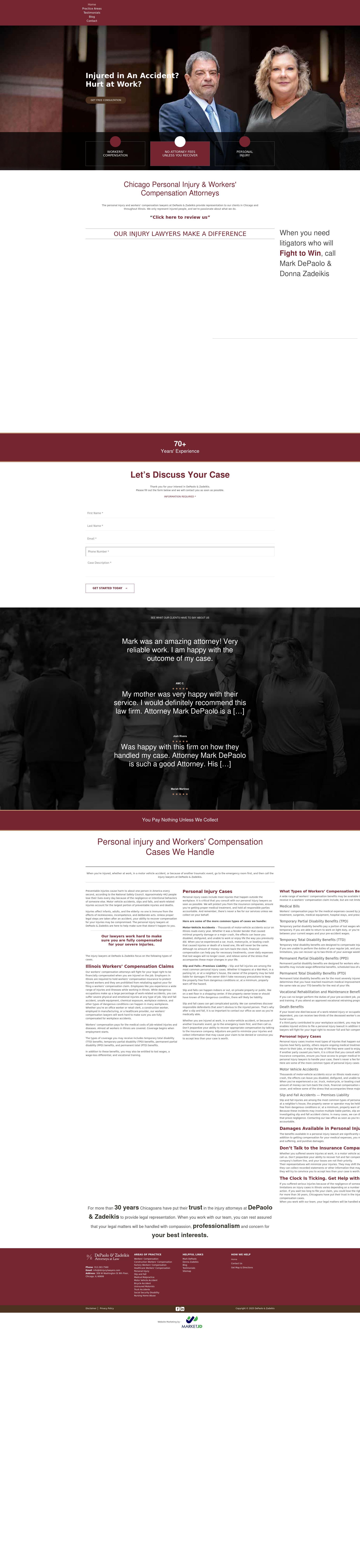 DePaolo & Zadeikis - Chicago IL Lawyers