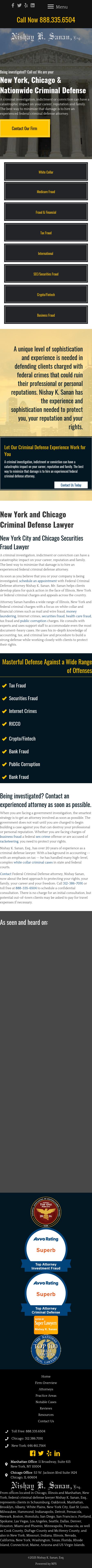 Nishay K. Sanan, Esq. - Chicago IL Lawyers