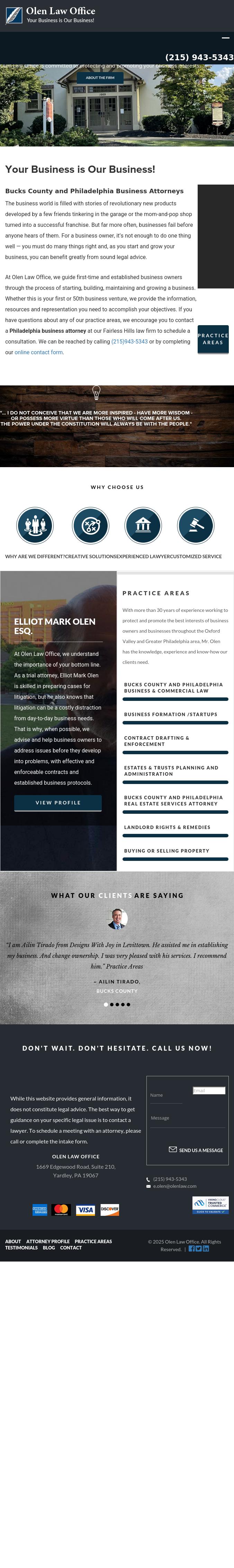 Olen Law Office - Fairless Hills PA Lawyers