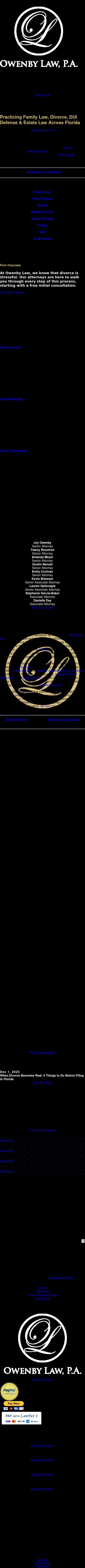 Owenby Law LLC - Jacksonville FL Lawyers