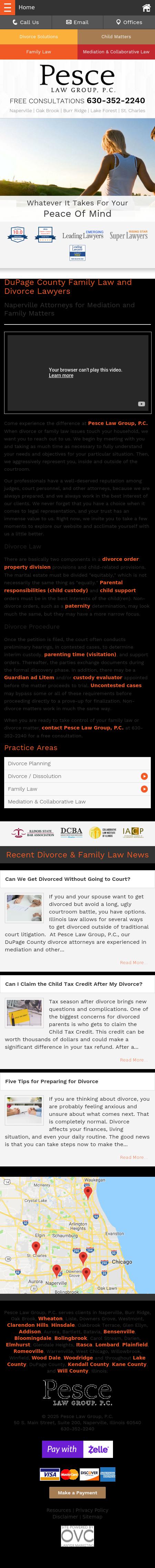 Pesce Law Group, P.C. - Naperville IL Lawyers