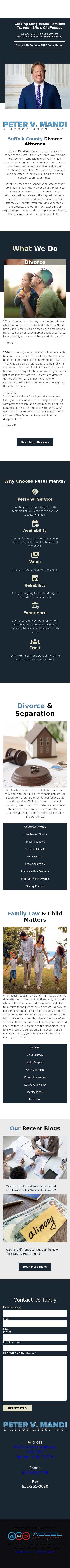 Peter V. Mandi & Associates, Inc. - Bohemia NY Lawyers