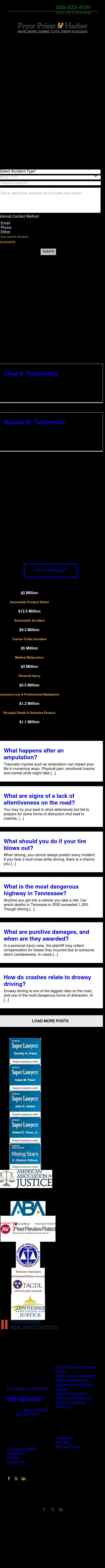 Pryor, Priest, and Harber - Knoxville TN Lawyers