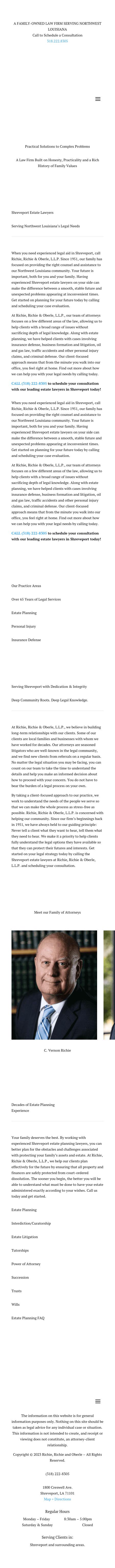 Richie Richie & Oberle LLP - Shreveport LA Lawyers