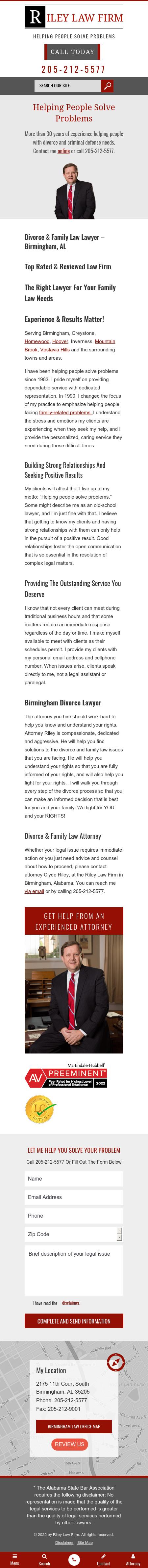 Riley Law Firm - Birmingham AL Lawyers