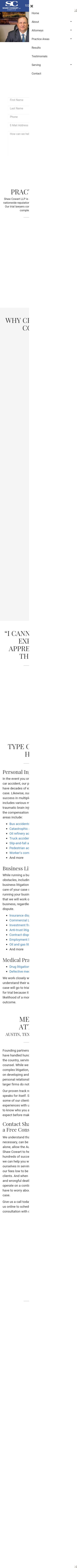 Shaw Cowart LLP - Austin TX Lawyers