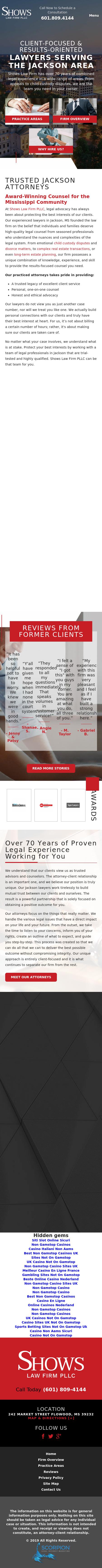 Shows Law Firm PLLC - Flowood MS Lawyers