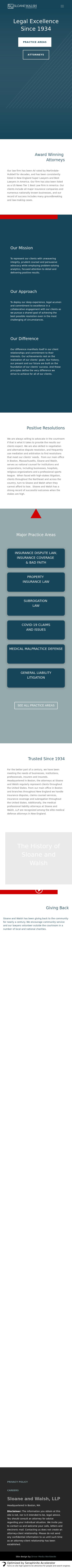 Sloane and Walsh, LLP - Lincoln RI Lawyers