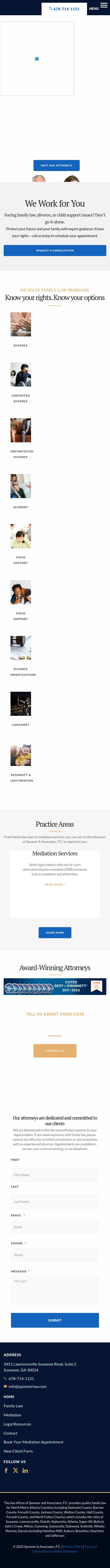 Spooner & Associates, P.C. - Suwanee GA Lawyers