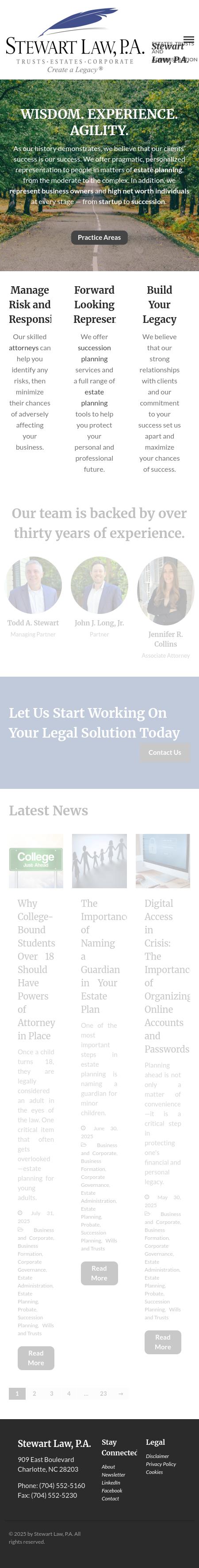 Stewart Law, P.A. - Charlotte NC Lawyers