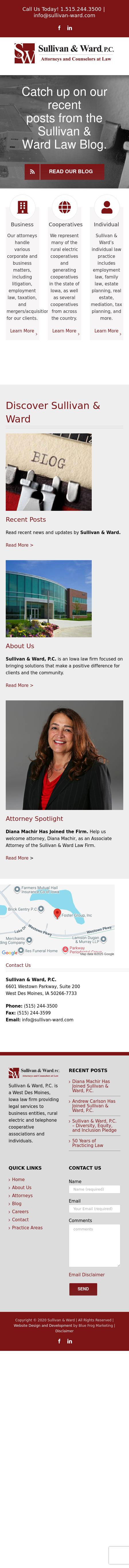 Sullivan & Ward, P.C. - West Des Moines IA Lawyers