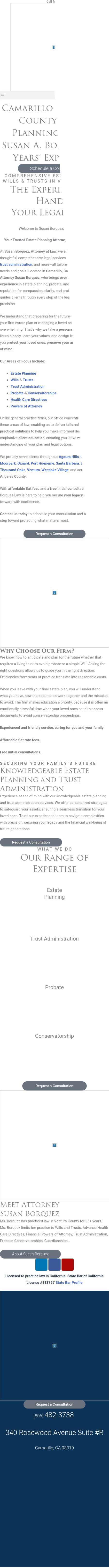 Susan Borquez, Attorney At Law - Camarillo CA Lawyers