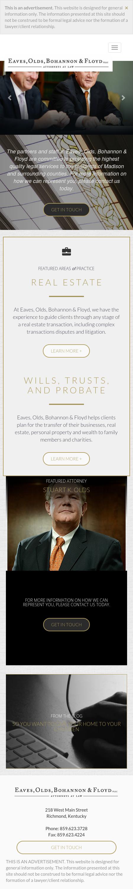 Sword Floyd & Moody, PLLC - Richmond KY Lawyers