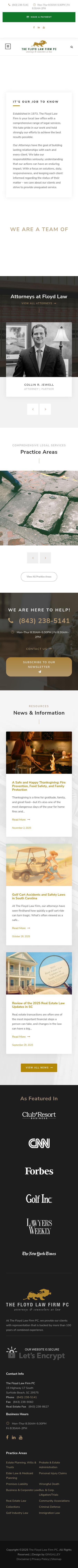 The Floyd Law Firm PC - Surfside Beach SC Lawyers