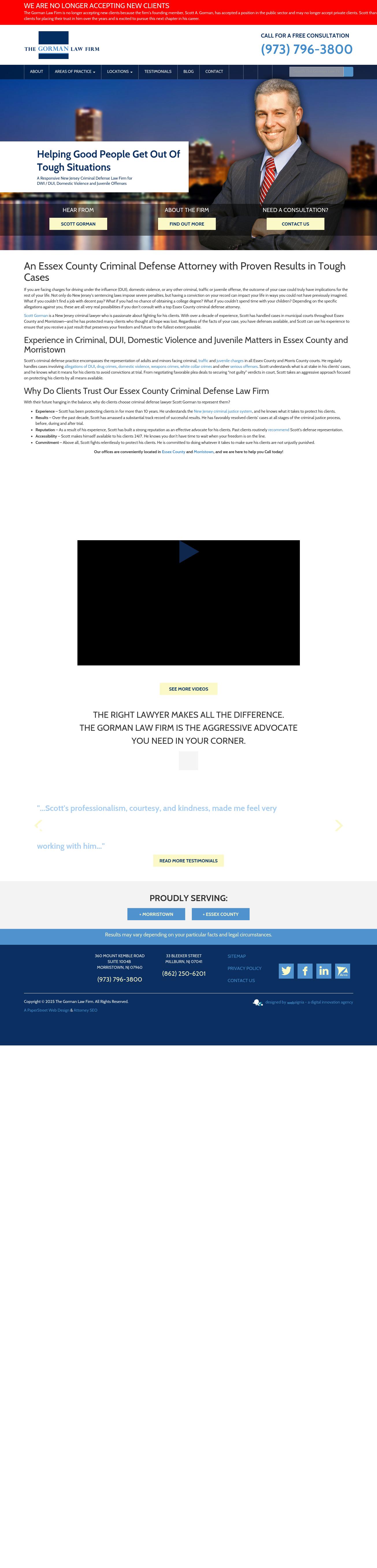 The Gorman Law Firm - Hackensack NJ Lawyers