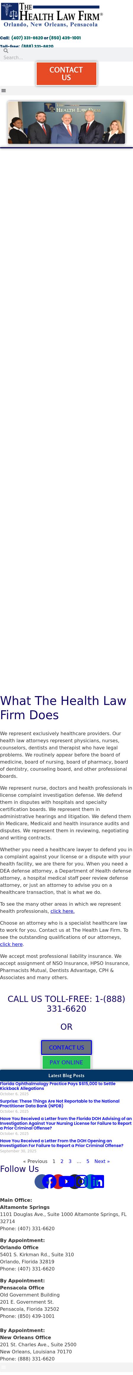 The Health Law Firm - Fort Collins CO Lawyers