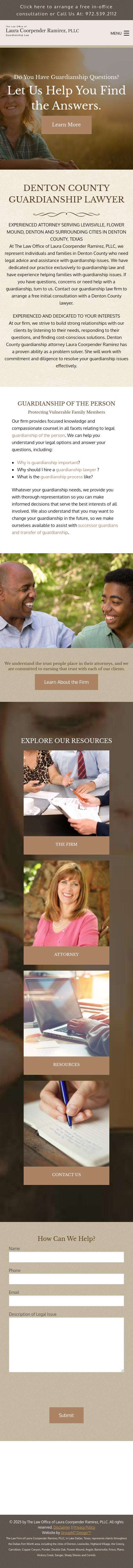 The Law Office of Laura Coorpender Ramirez, PLLC - Flower Mound TX Lawyers