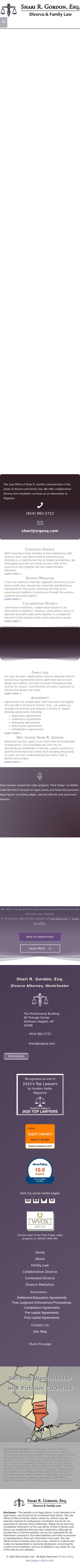 The Law Offices of Shari R. Gordon - Yorktown Heights NY Lawyers
