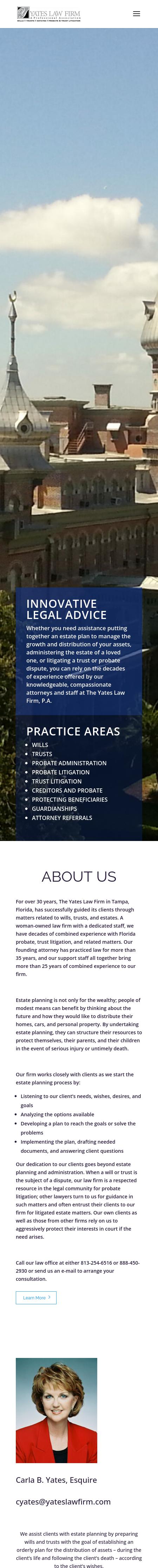 The Yates Law Firm, P.A. - Tampa FL Lawyers