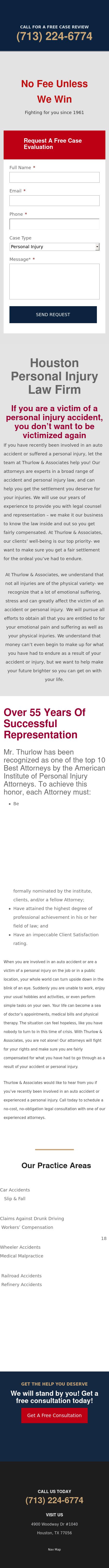 Thurlow & Associates - Houston TX Lawyers