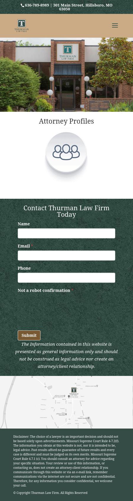 Thurman, Howald, Weber, Senkel & Norrick, L.L.C. - Hillsboro MO Lawyers